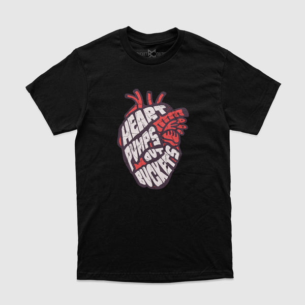 Heart Pumps Our Buckets T-Shirt