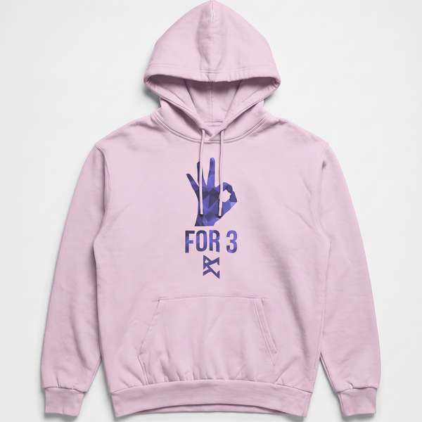 For 3 Hoodie - Midnight