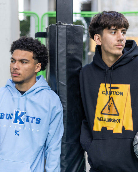 Youth Caution Wet Jumpshot Hoodie