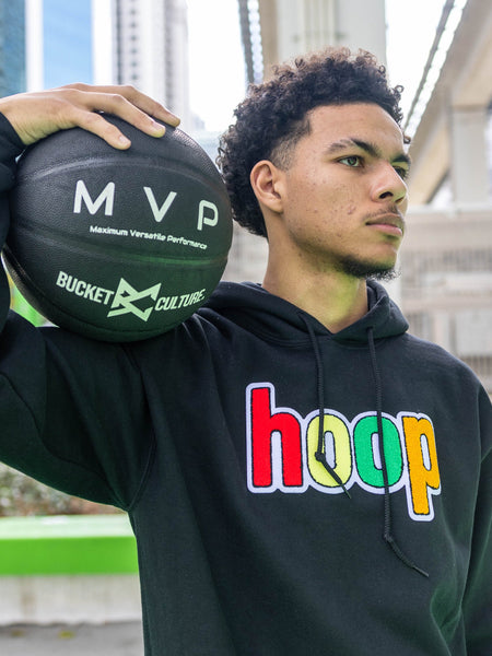 Youth Hoop Hoodie - Chenille Patch