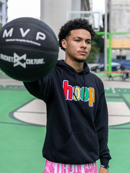 Youth Hoop Hoodie - Chenille Patch
