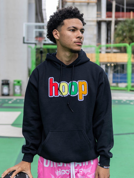 Youth Hoop Hoodie - Chenille Patch
