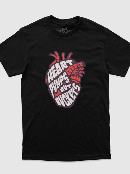 Heart Pumps Out Buckets T-Shirt