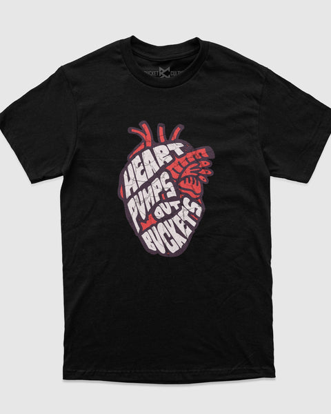 Heart Pumps Our Buckets T-Shirt