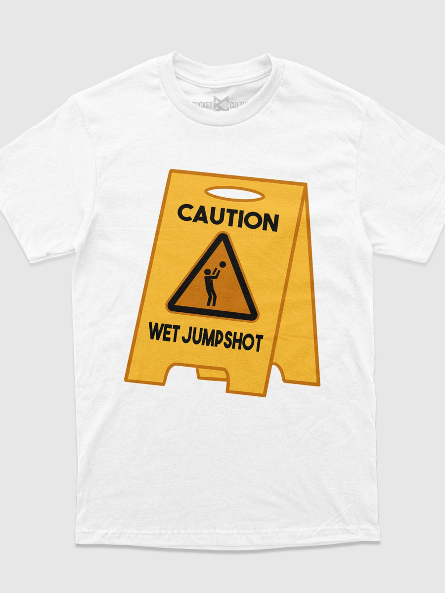Caution Wet Jumpshot T-Shirt
