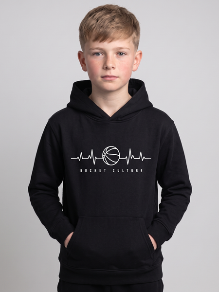 Youth Hoop Heartbeat Hoodie