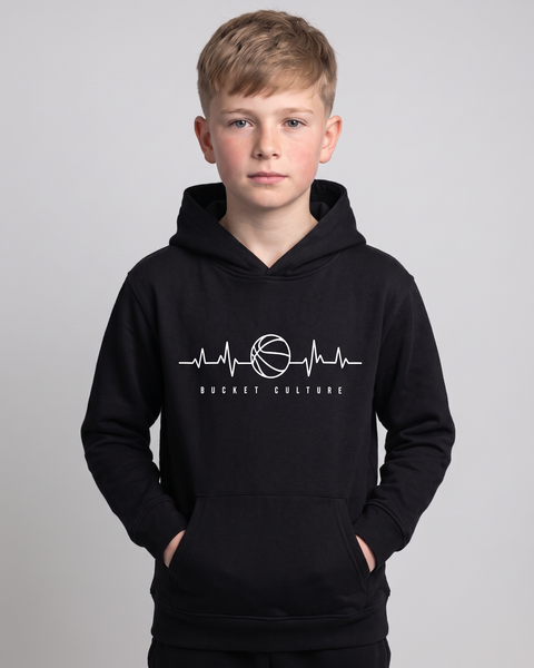 Youth Hoop Heartbeat Hoodie