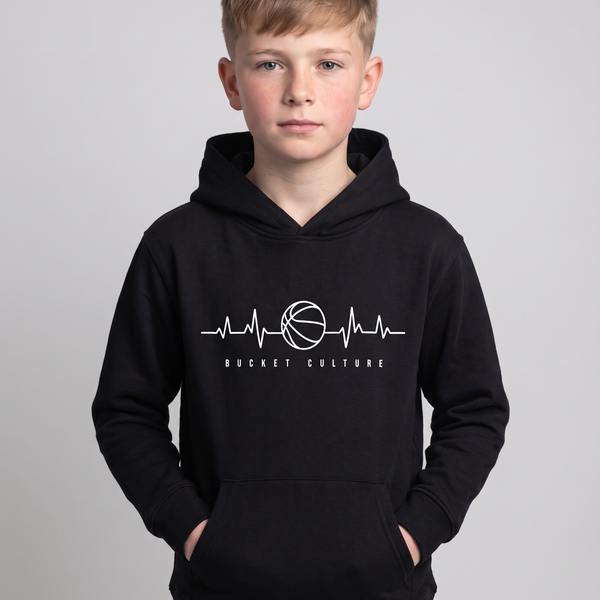 Youth Hoop Heartbeat Hoodie