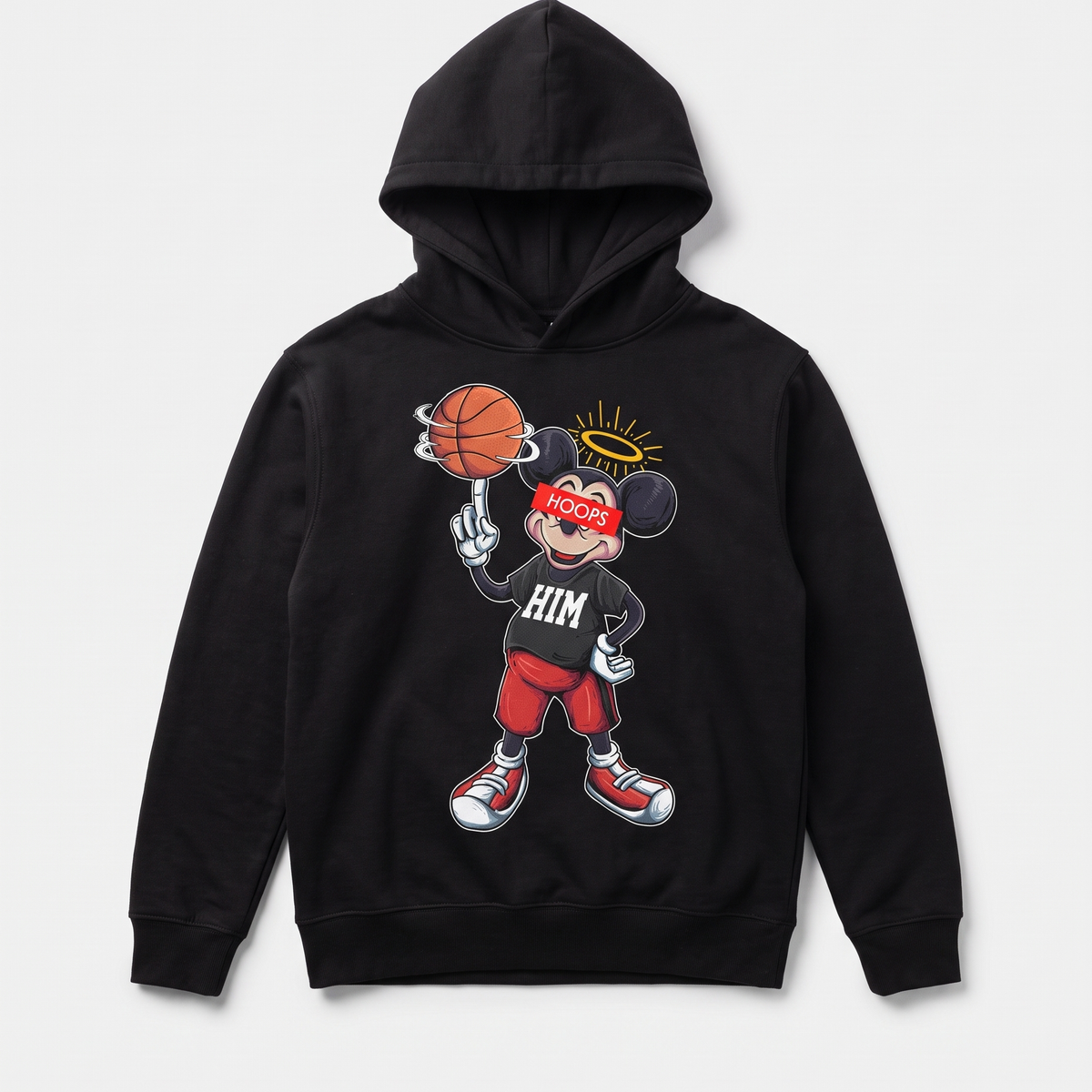 Youth Mickey Hoops Hoodie