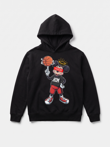 Youth Mickey Hoops Hoodie