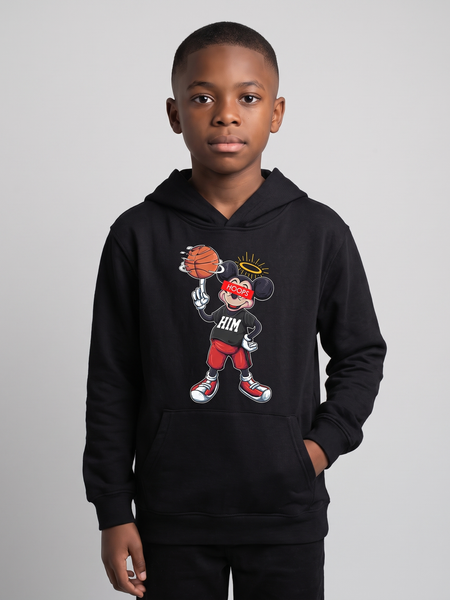 Youth Mickey Hoops Hoodie