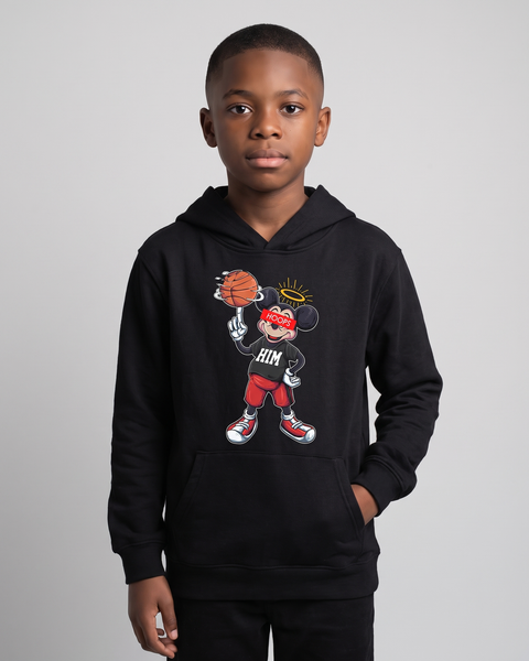 Youth Mickey Hoops Hoodie