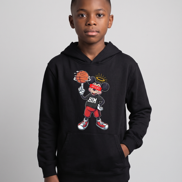 Youth Mickey Hoops Hoodie
