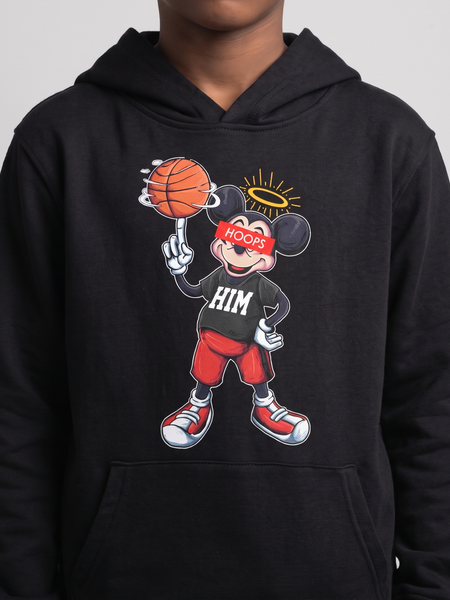 Youth Mickey Hoops Hoodie