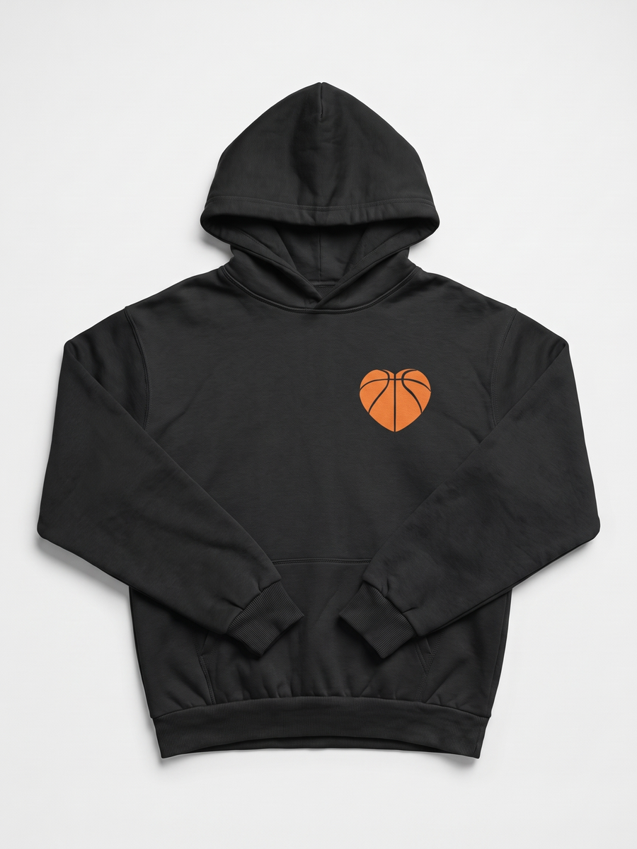 Youth Hoop Heart Hoodie