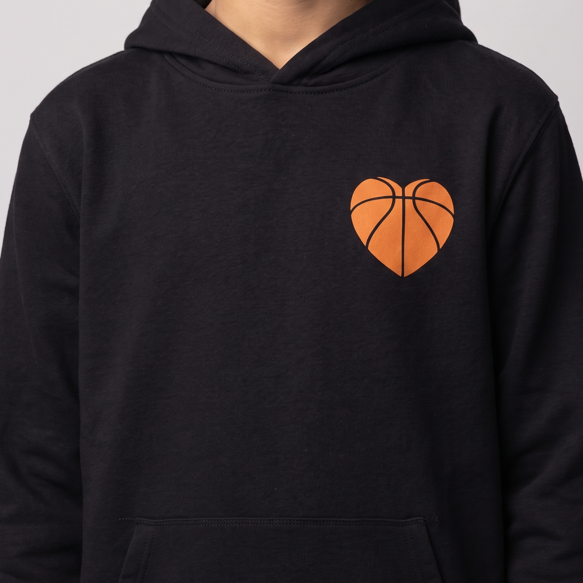 Youth Hoop Heart Hoodie