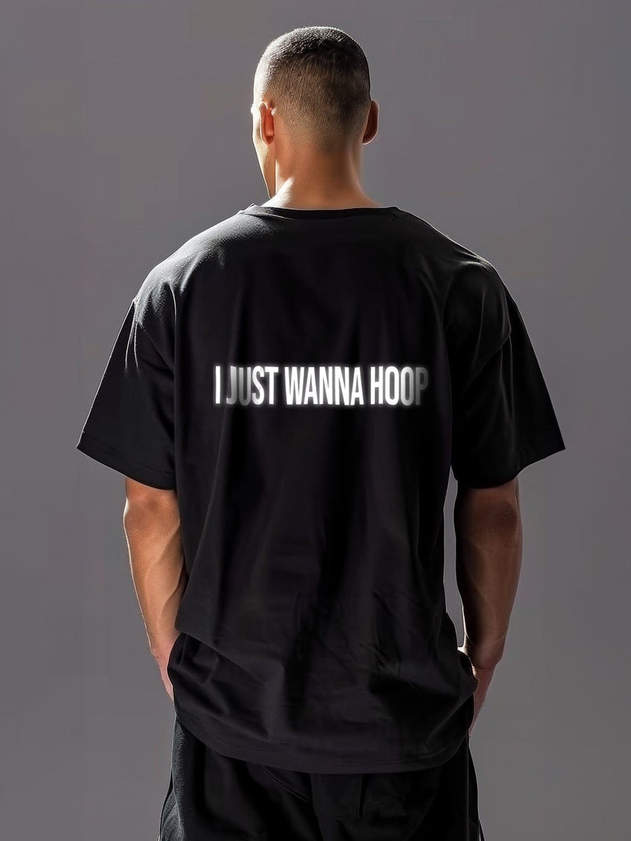 I Just Wanna Hoop T-Shirt [REFLECTIVE]