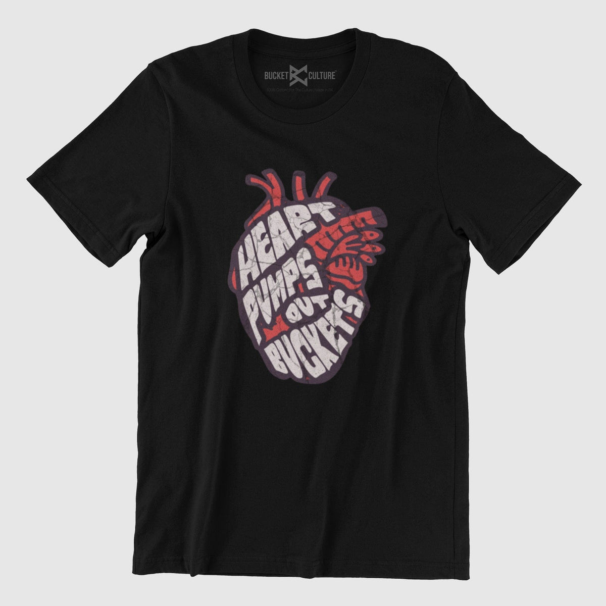 Heart Pumps Our Buckets T-Shirt