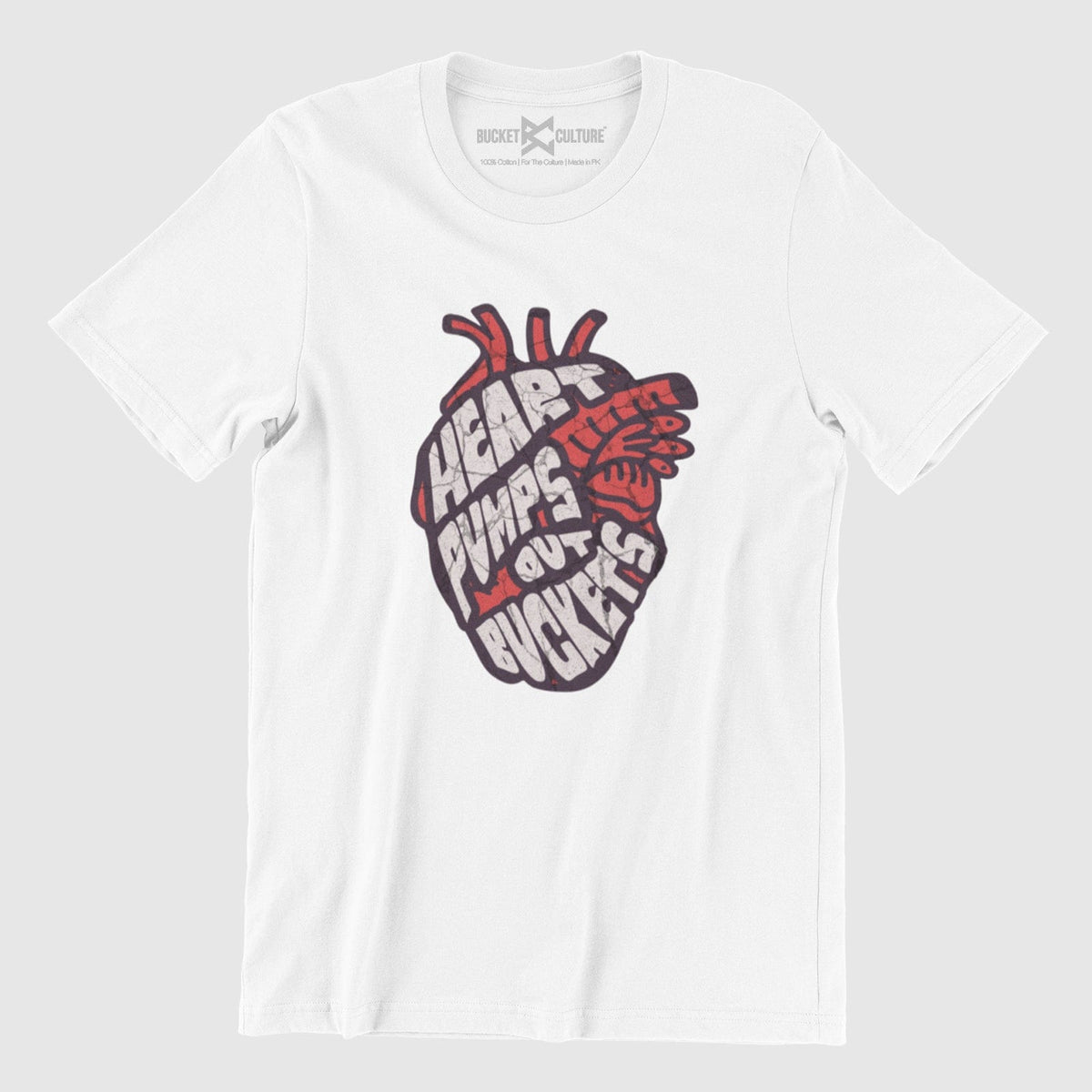 Heart Pumps Our Buckets T-Shirt