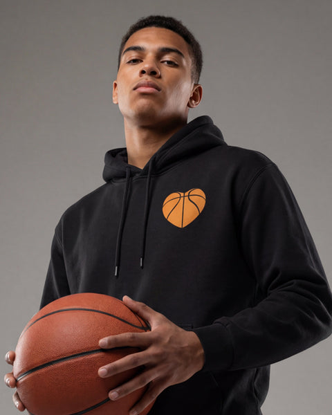 Youth Hoop Heart Hoodie