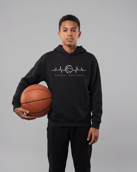 Youth Hoop Heartbeat Hoodie