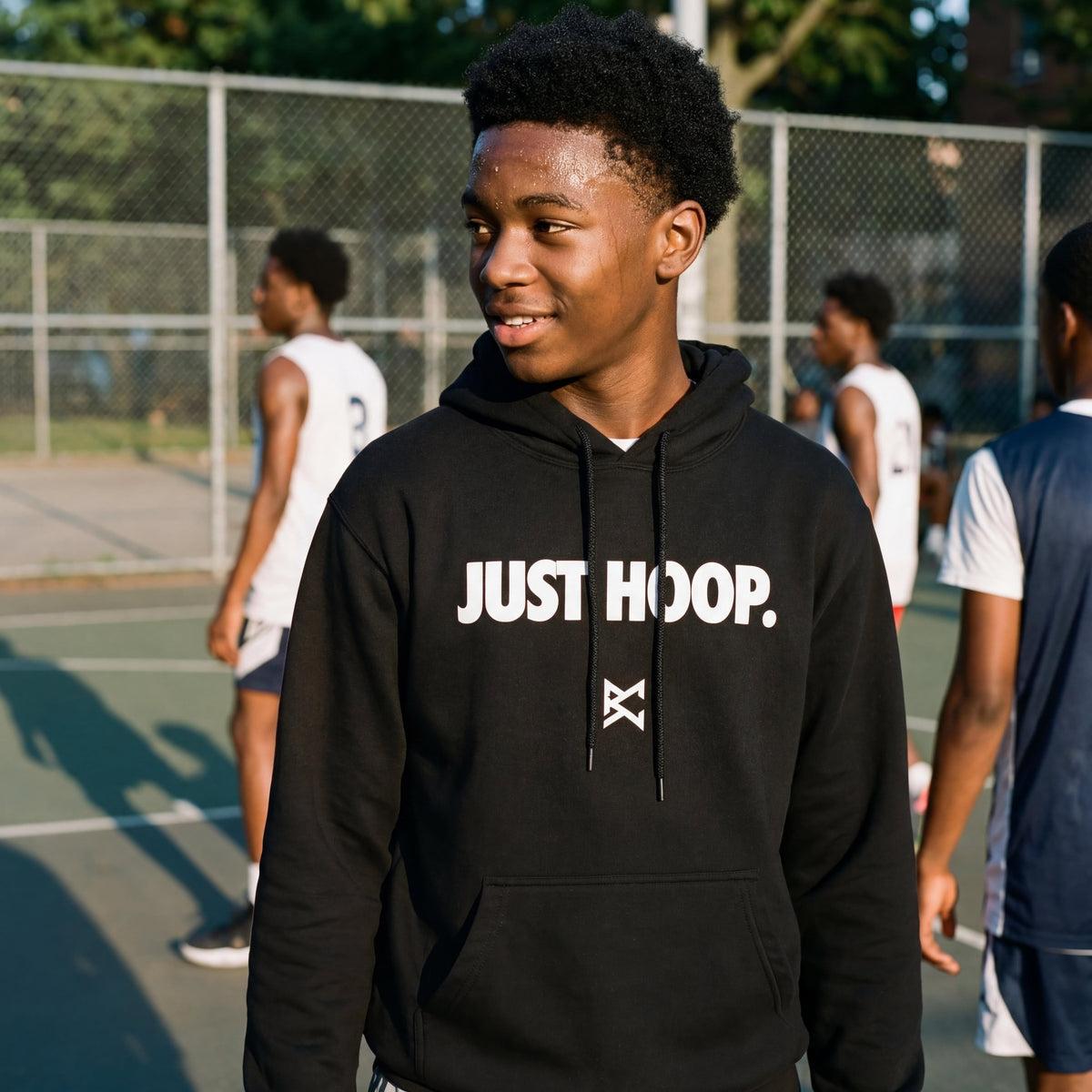 Youth Just Hoop Hoodie