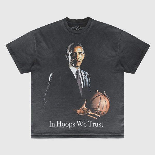 Obama Hoops Vintage Tee