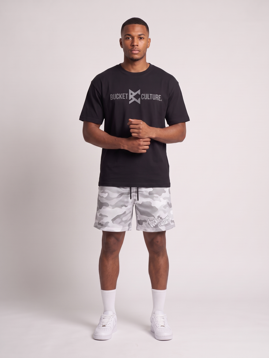 White Camo Shorts