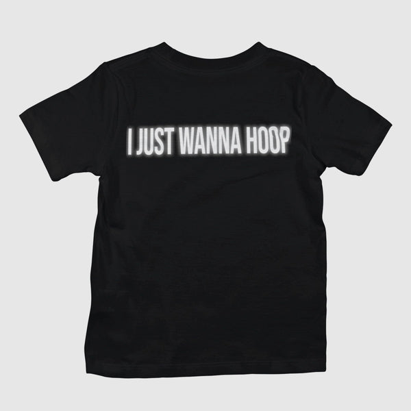 Youth I Just Wanna Hoop T-Shirt [REFLECTIVE]