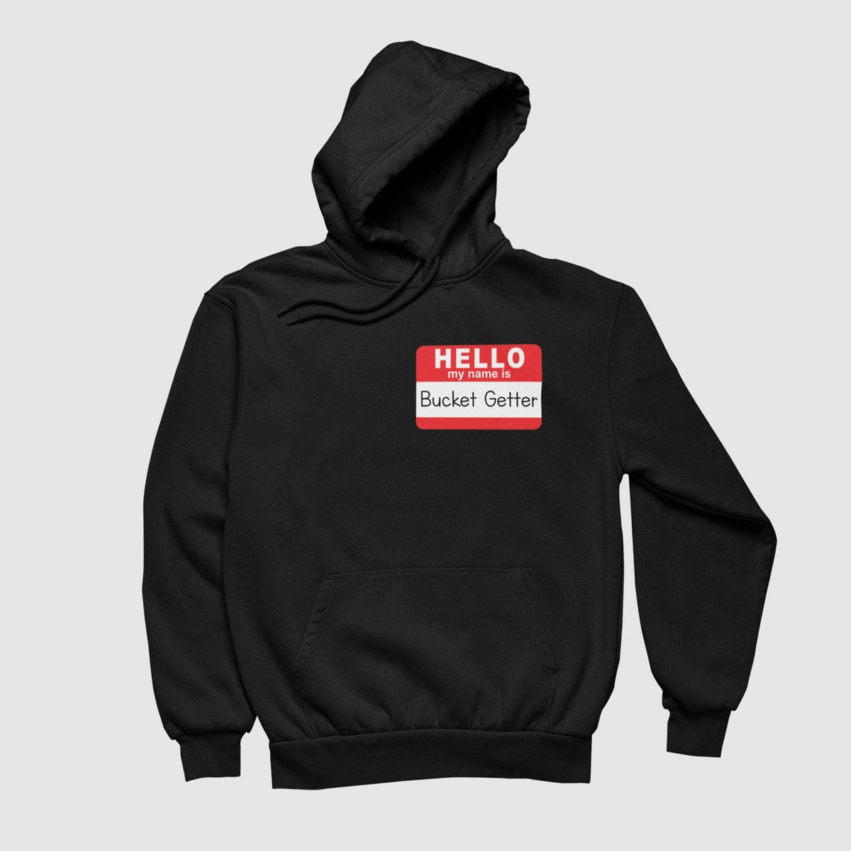 Youth Bucket-getter Name Tag Hoodie
