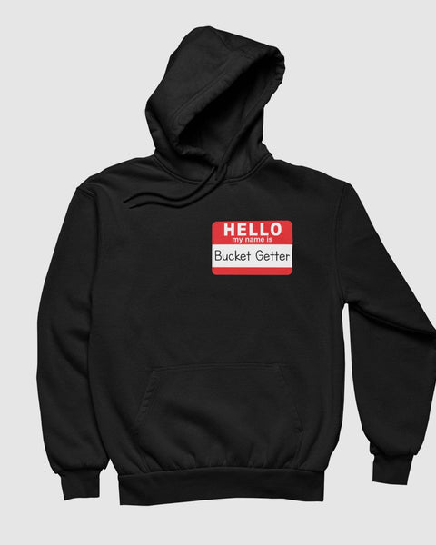Youth Bucket-getter Name Tag Hoodie