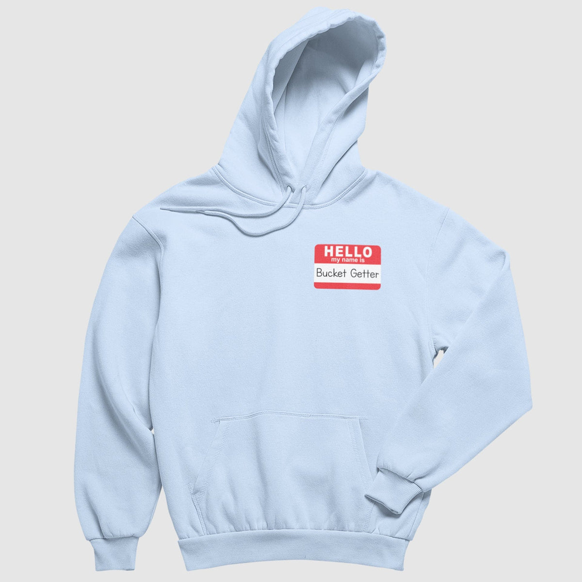 Bucket Getter Name Tag Hoodie